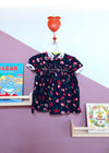 VINTAGE KIDS 80’s Floral Peter Pan Collar Dress - 18 Months