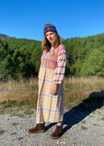 DESERT FOX Dahlia Dress - Autumn Checked - S/M - M/L