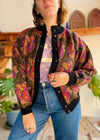 VINTAGE 90’s Bright Patterned Bohemian Cardigan Knit - M