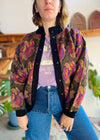 VINTAGE 90’s Bright Patterned Bohemian Cardigan Knit - M