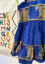 VINTAGE KIDS French Provencal Pattern Dress - 12 Months