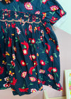 VINTAGE KIDS 80’s Floral Peter Pan Collar Dress - 18 Months