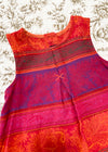 VINTAGE 90's Hippie Woven Dress - 2 YEARS