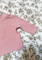 VINTAGE 90’s Pink High Neck Long Sleeve Top - 6 MONTHS