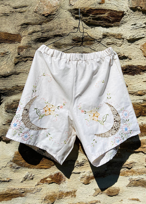 DESERT FOX Florence Shorts - Floral Embroidered Lace - SIZES 8-16