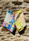 DESERT FOX Florence Shorts - Patchwork Florals - UK 10-12 - W30''