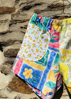 DESERT FOX Florence Shorts - Patchwork Florals - UK 10-12 - W30''