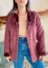 VINTAGE 90's Pink Faux Fur Coat - M