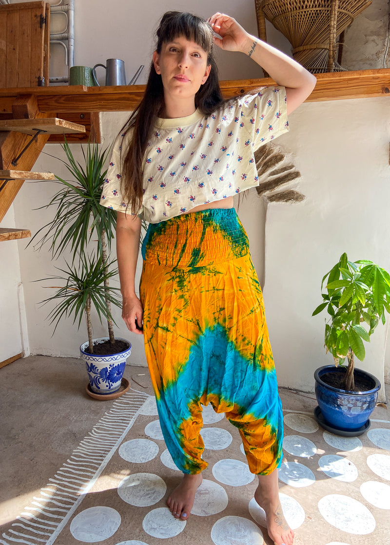 Nepalese Pants / Trousers With Real Patches | Terrapin Trading
