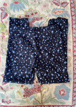 VINTAGE 90's Blue High Waisted Floral Trousers - XS/S