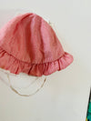 VINTAGE KIDS Stripe Frill Sun Hat - ONE SIZE