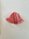 VINTAGE KIDS Stripe Frill Sun Hat - ONE SIZE